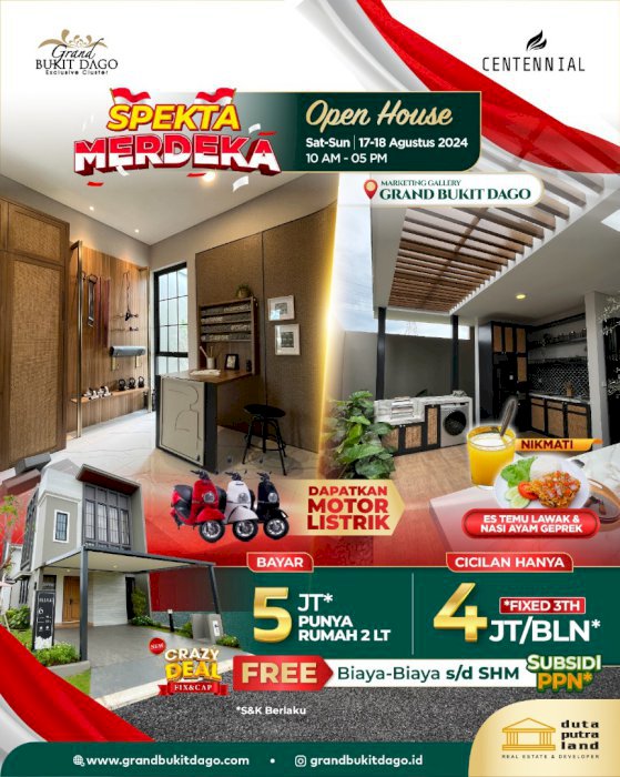 Cluster centenial bukit Dago