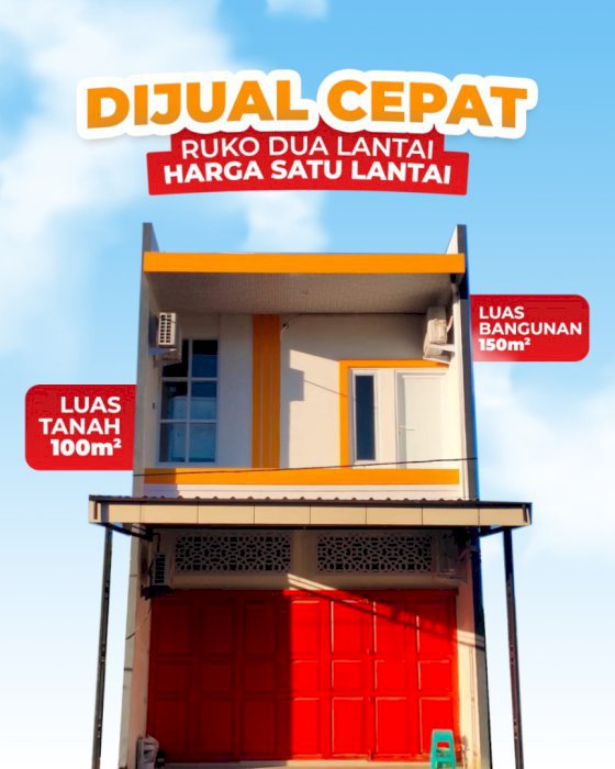 Ruko jalan poros mongcongloe