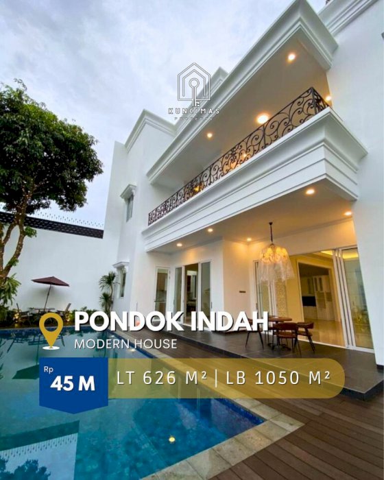 RUMAH SULTAN MURAH PONDOK INDAH