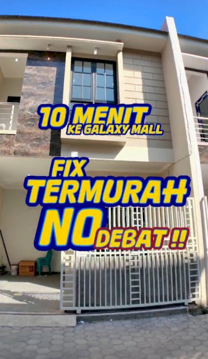 DIJUAL RUMAH  CANTIK LOKASI STRATEGIS TERMURAH DI SURABAYA TIMUR