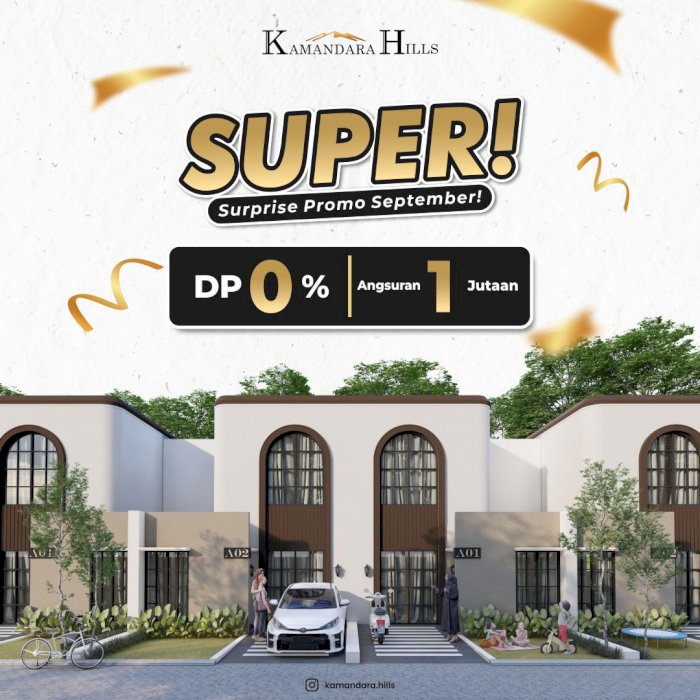 Rumah cantik 200 jt an tanpa DP0% dekat tol malang