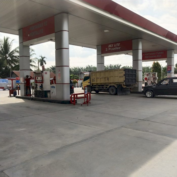 DI JUAL SPBU DENGAN FASILITAS LENGKAP JLN PETAHAPAN RIAU