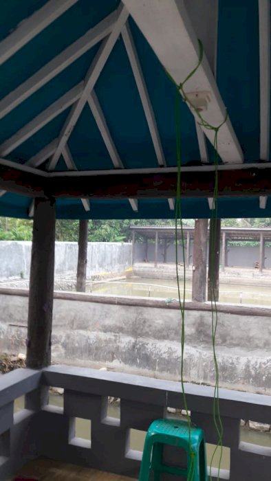 Dijual cepat rumah saung lesehan dan pemancingan di cikampek