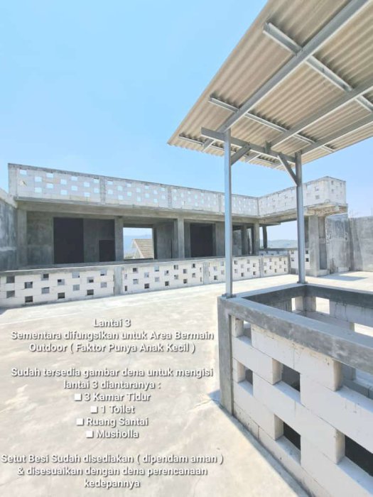 Di Jual Rumah 4 Lantai lokasi Jalan A.Yani Tulirejo Malang