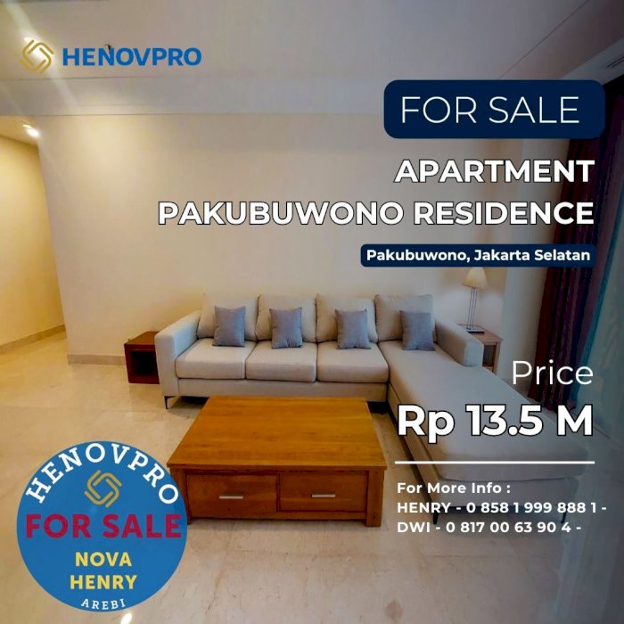 TURUN HARGA Pakubuwono Residence Town House 3+1 City View