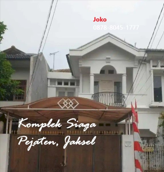 TERMURAH dlm Komplek di Jl. Siaga, Pasar Minggu - Pejaten Barat