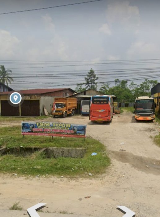 Dijual tanah di pinggir jl, Subrantas, Panam , Pekanbaru Riau