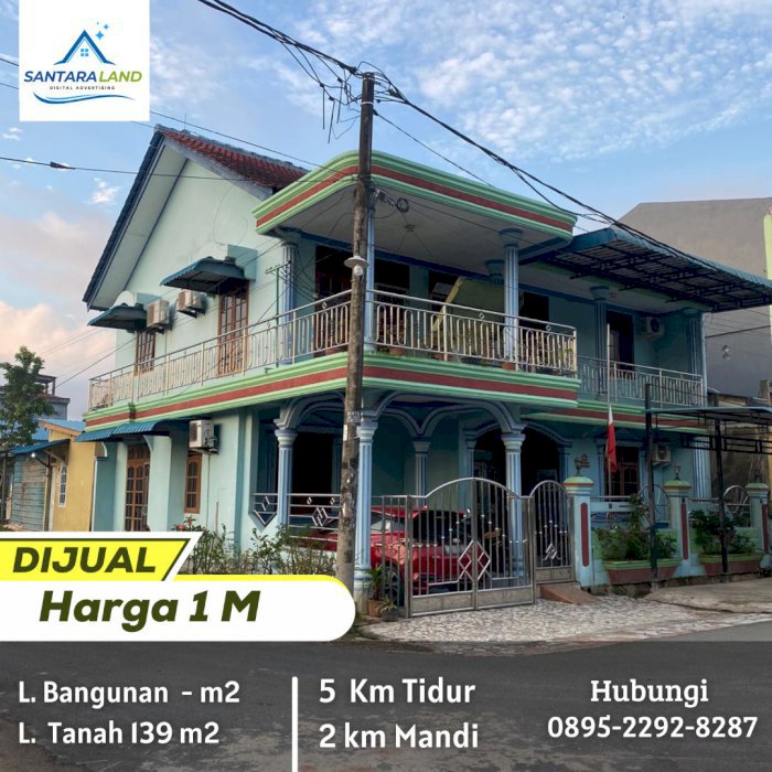 Dijual Rumah Hook di PJB Sagulung