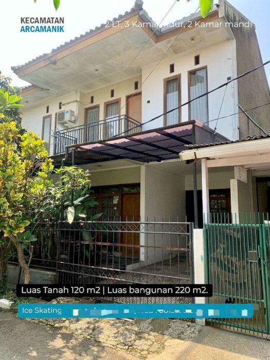 Jual Rumah 2 Lantai Di Komplek Arcamanik !
