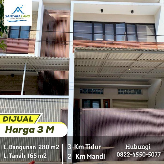 Dijual Rumah Villa Kalijudan Indah, Surabaya