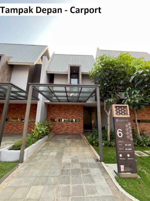 Rumah Cluster Aluna dekat akses Tol Depok-Antasari di Selatan Jakarta