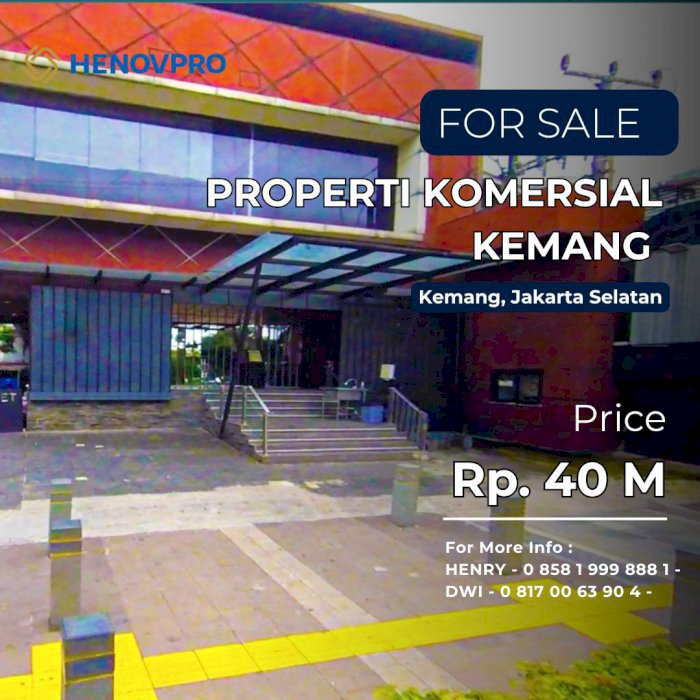 Dijual Properti Komersial Kemang Cocok untuk Bisnis F&B atau Retail