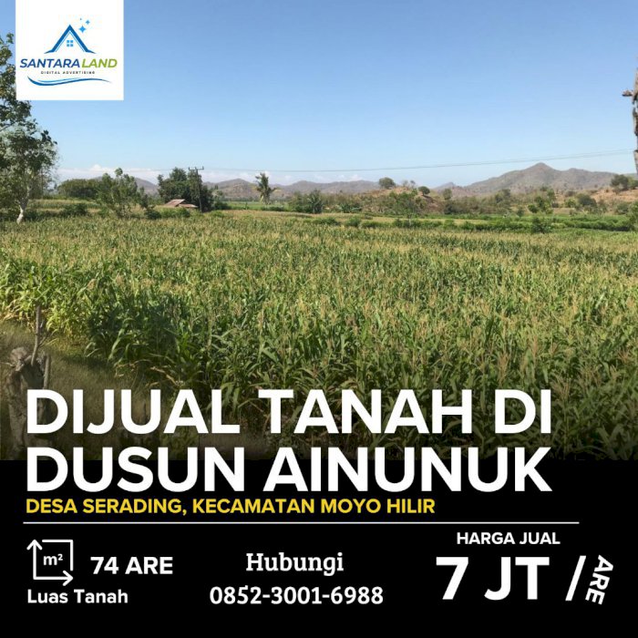 Dijual Tanah di Dusun Ainunuk