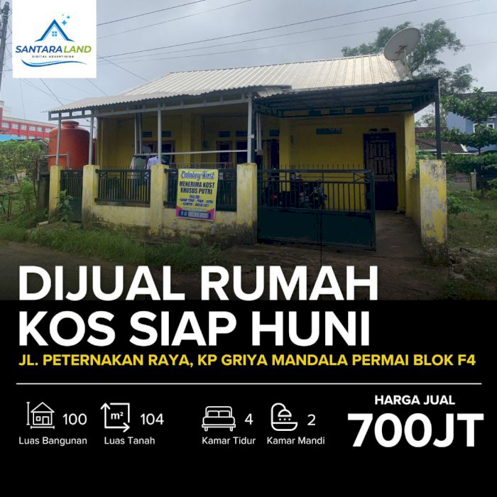 JUAL RUMAH KOS – PALANGKARAYA