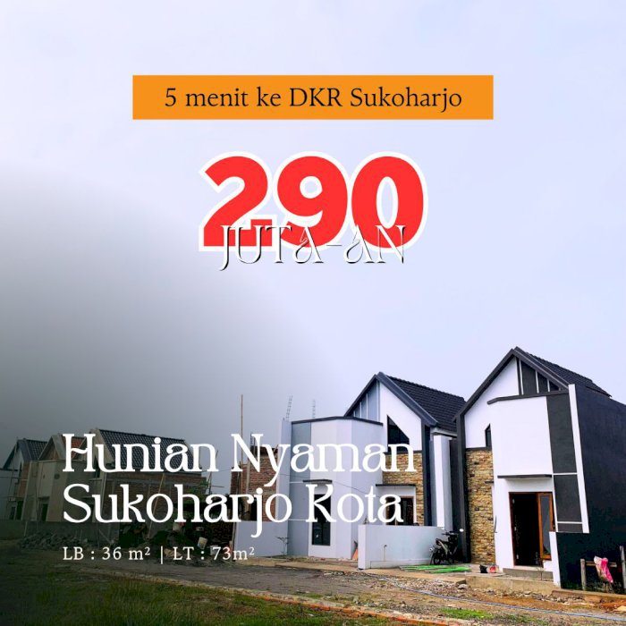 Hunian Suasana Nyaman seperti Villa di Sukoharjo Kota