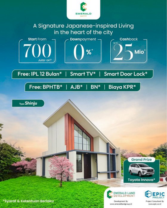 Rumah strategis bernunsa di kota Cibinong