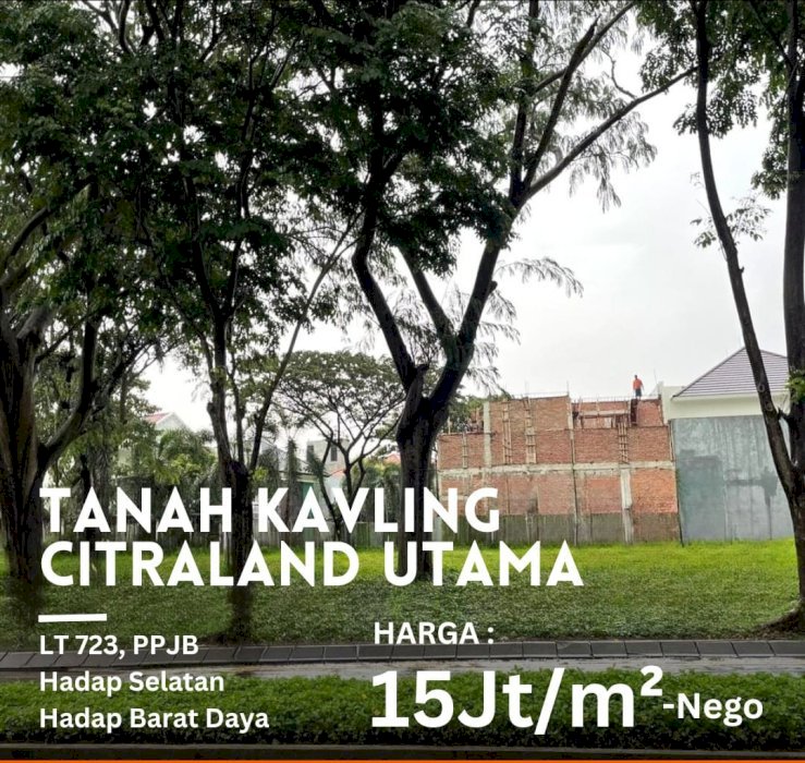 Tanah luas perumahan mewah