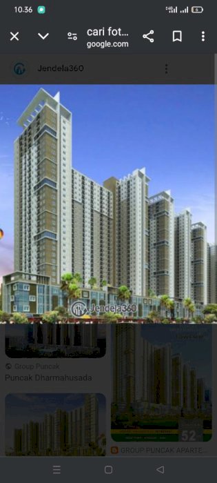 Disewakan apartemen puncak dharmahusada Surabaya timur