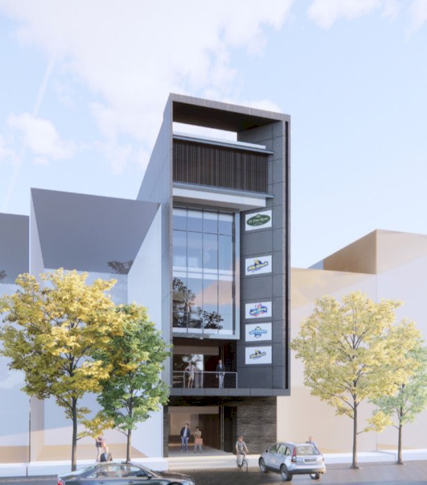 Dijual tanah dan bangunan di Pakuwon Square AK1-42 Sebelah Moi Village