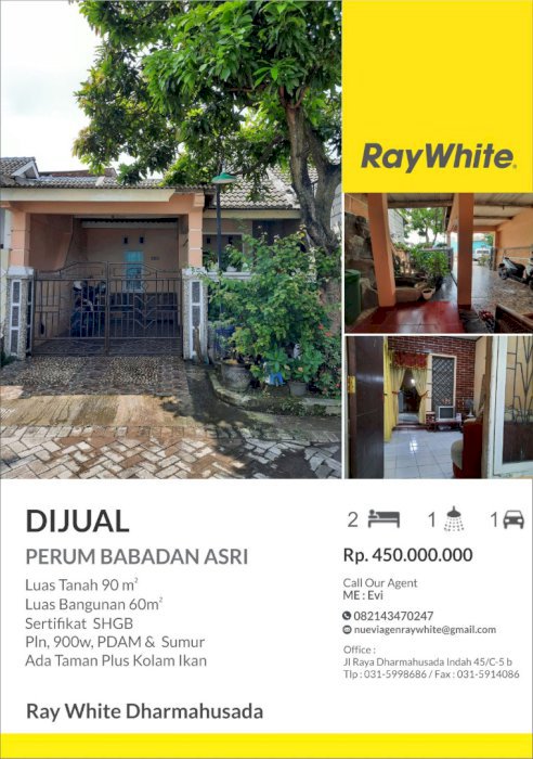 DIJUAL CEPAT DALAM BULAN INI (Nego deal langsung lepas)