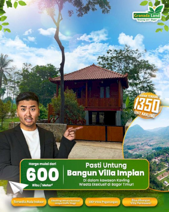 Granada Land: Investasi 600K, Nikmati Wisata & Pasif Income!