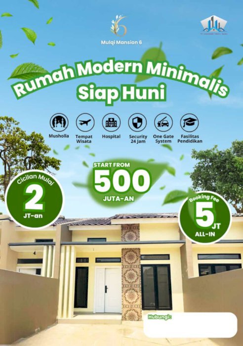 Rumah Modern di Graha Padjadjaran – Ready Siap Huni & Indent!