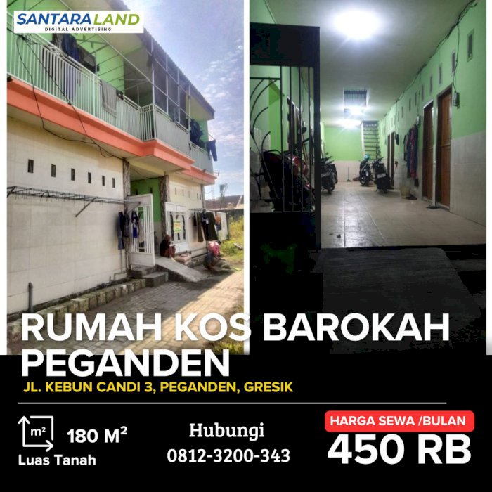 KOS BAROKAH PEGANDEN – Gresik, Jawa Timur