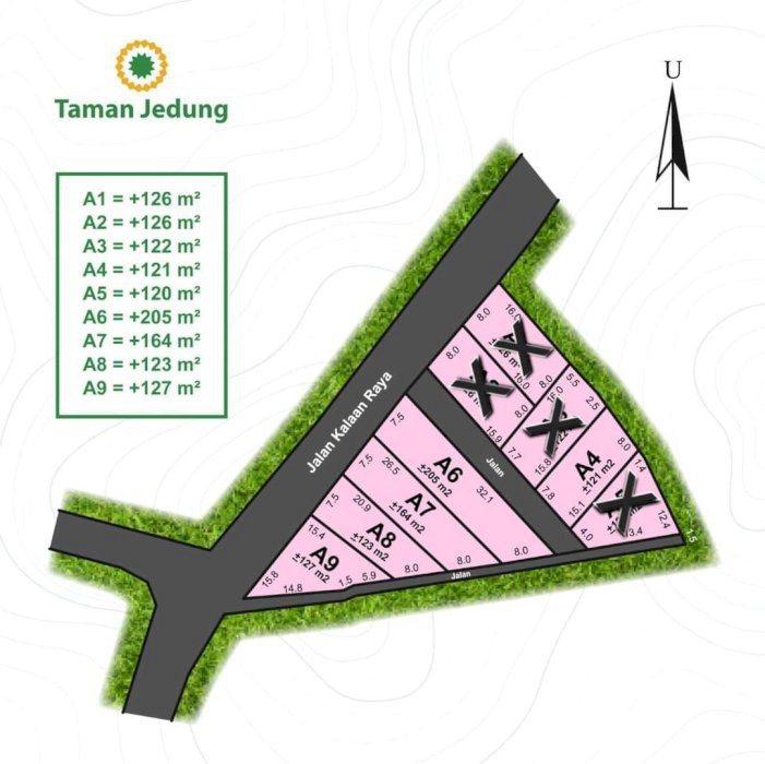 Tanah nempel jalan  jalan jedung gunungpati