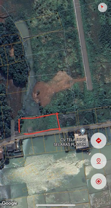 Dijual Tanah Lokasi Strategis Harga Nego di Tlajung Cikarang Barat