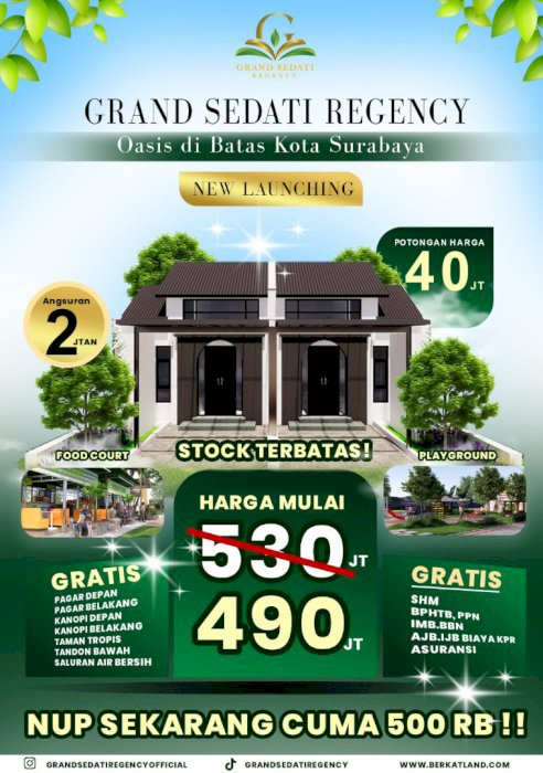 RUMAH MURAH DI DEKAT JUANDA SURABAYA