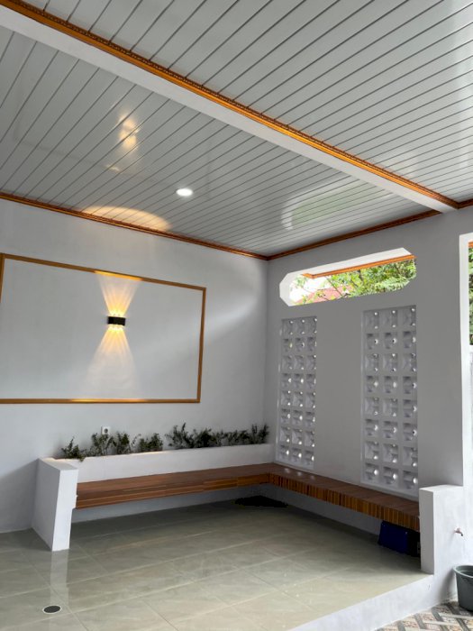 Rumah baru selesai dibangun/siap huni