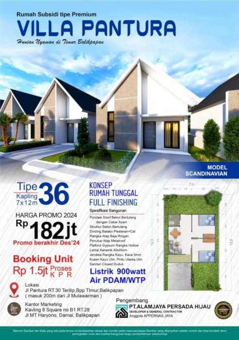 DI JUAL RUMAH TUNGGAL KONSEP MODERN LOKASI STRATEGIS BALIK PAPAN
