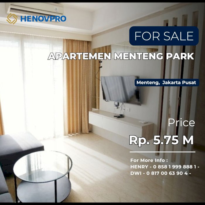 Apartemen Menteng Park 3BR Kondisi Tersewa Best Invest di Menteng