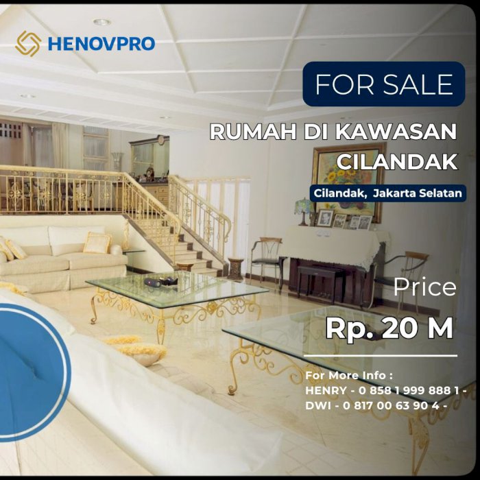 JUAL CEPAT, HARGA TURUN Rumah siap huni di Cilandak