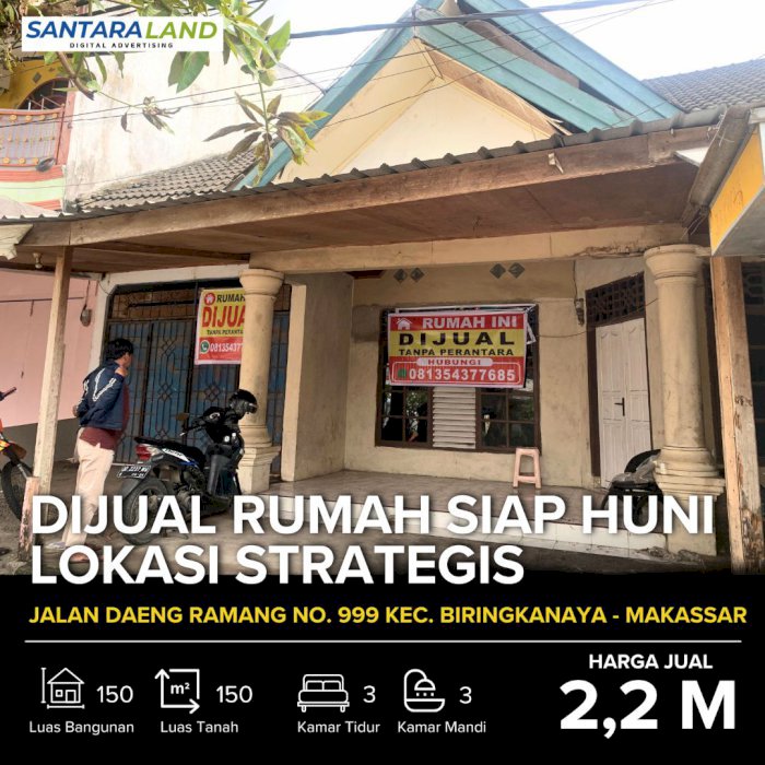 DIJUAL RUMAH SIAP HUNI LOKASI STRATEGIS
