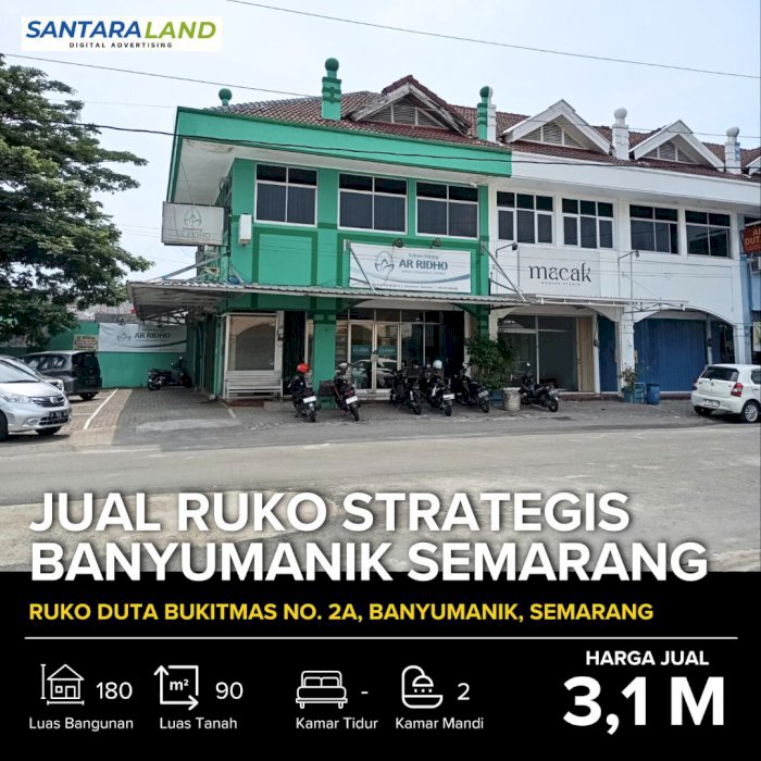 JUAL RUKO STRATEGIS BANYUMANIK SEMARANG