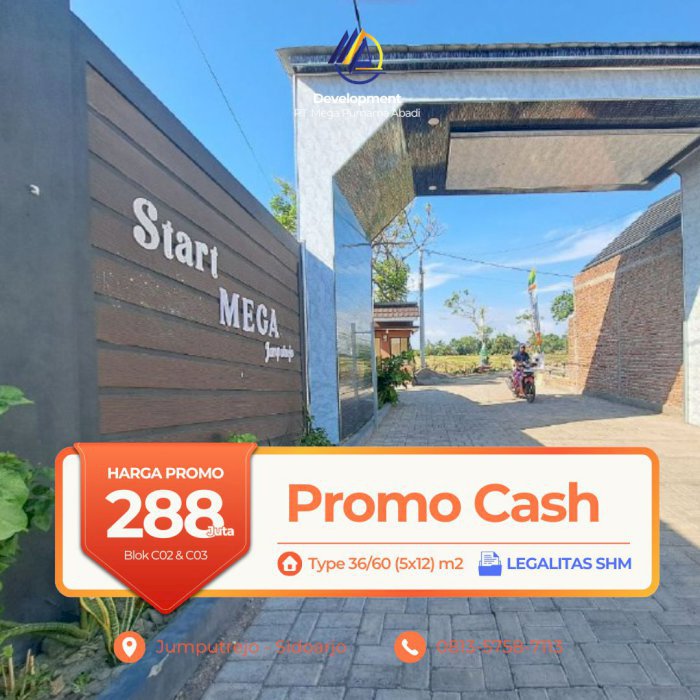 Perumahan Harga Terjangkau Lokasi Dekat Exit TOL