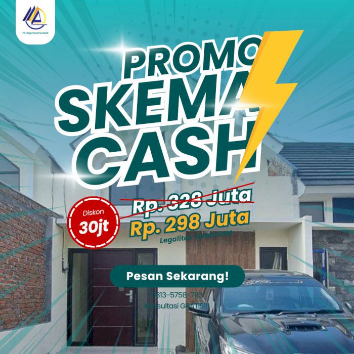 Rumah Sedang Progres Tinggal Finishing 1 Bulan Lokasi Gedangan