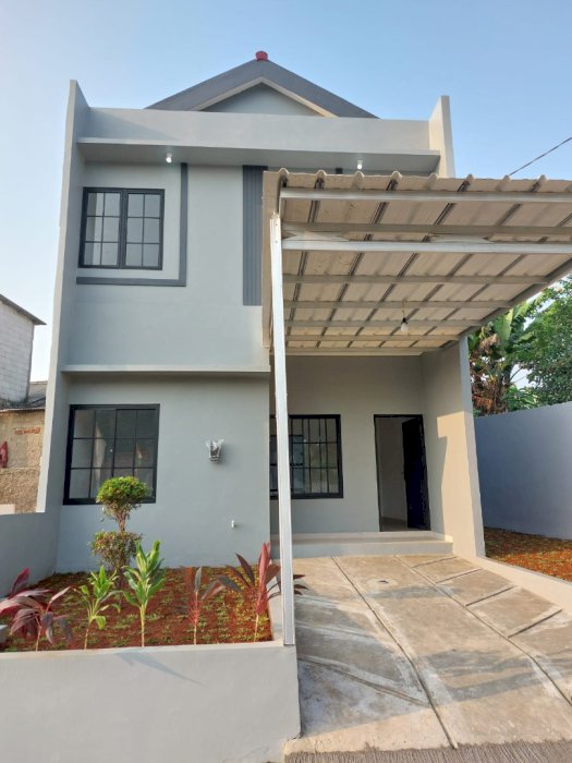 RUMAH SIAP HUNI FASILITAS KOLAM RENANG DI DEPOK