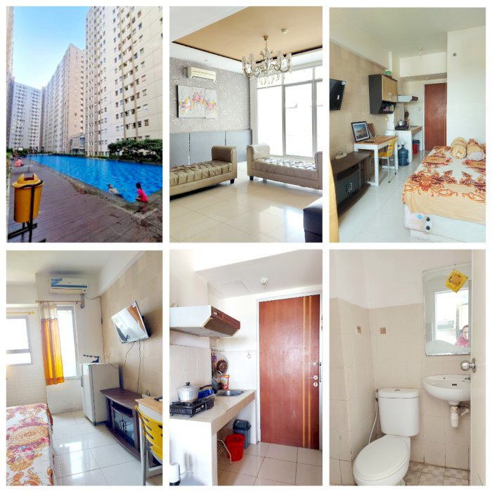 Jual Cepat Apartemen 1BR/1KM di Puncak Kertajaya Surabaya