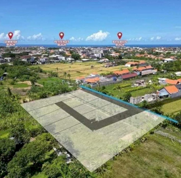Jual Tanah View Sawah Lokasi Umalas 1 Kerobokan Bali