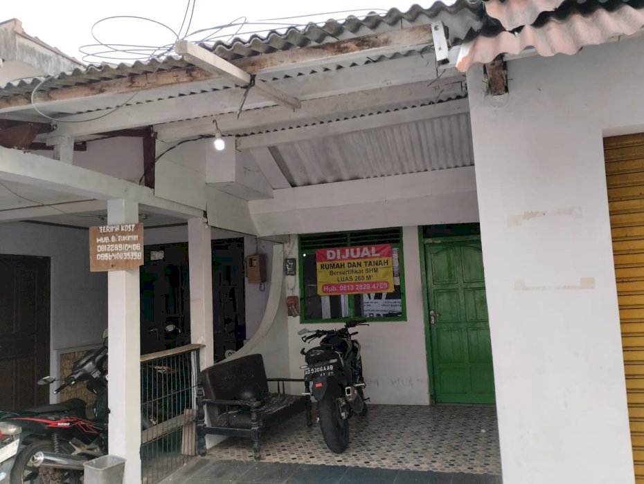 Dijual Rumah dan Tanah Lokasi Strategis  Portobangsan 5 kota Magelang