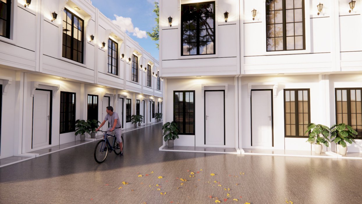 Rumah 2 lantai akses motor kemayoran -138 bebas banjir Jakarta pusat