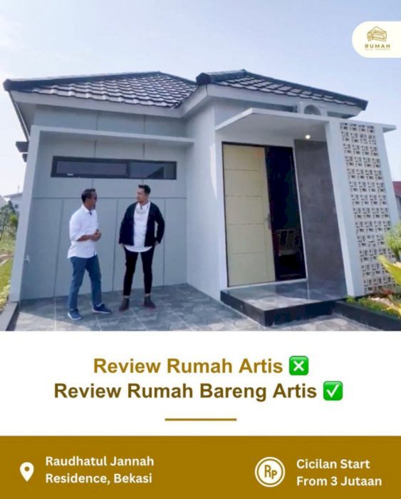 RUMAH DERET TIDAK DEMPET,  DEKAT SUMMARECON BEKASI, FREE UMROH