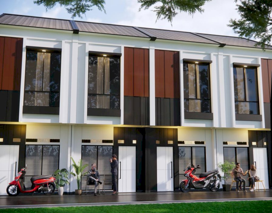 Di jual rumah 2 lantai akses motor  srikaya utan kayu Jakarta timur