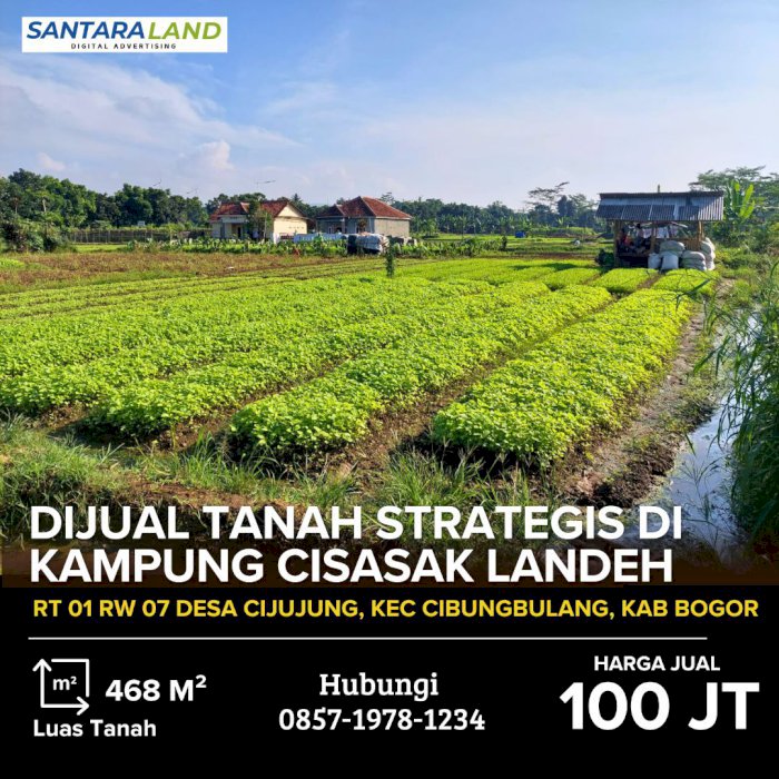 Dijual Tanah Strategis di Bogor