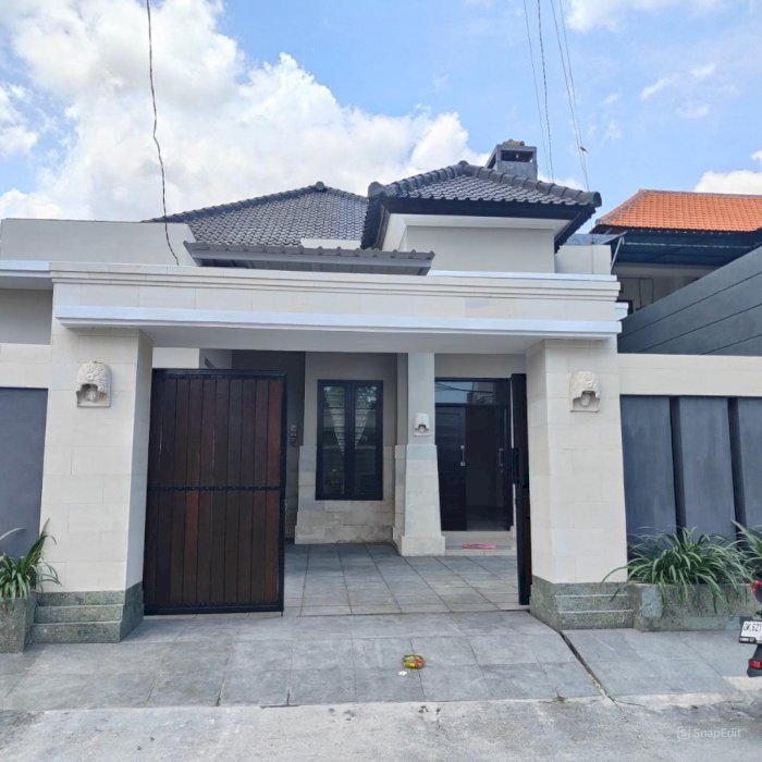 Di Jual Atau Di Sewakan Rumah Gaya Villa Di Pamogan Denpasar Selatan