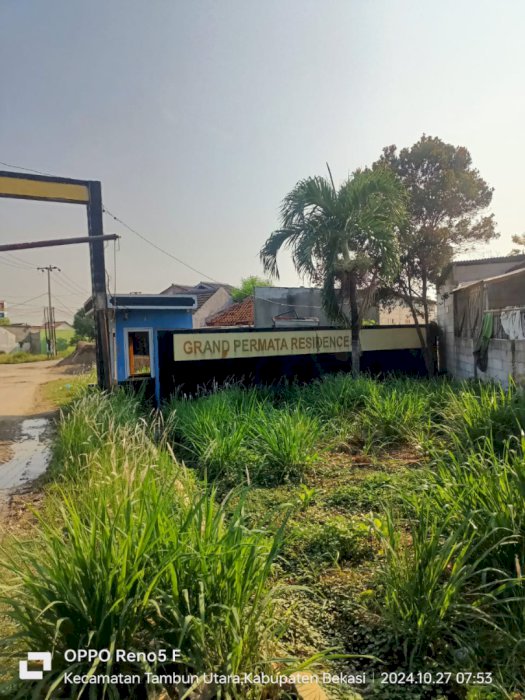 Dijual Tanah Strategis di Tambun Utara, Kabupaten Bekasi