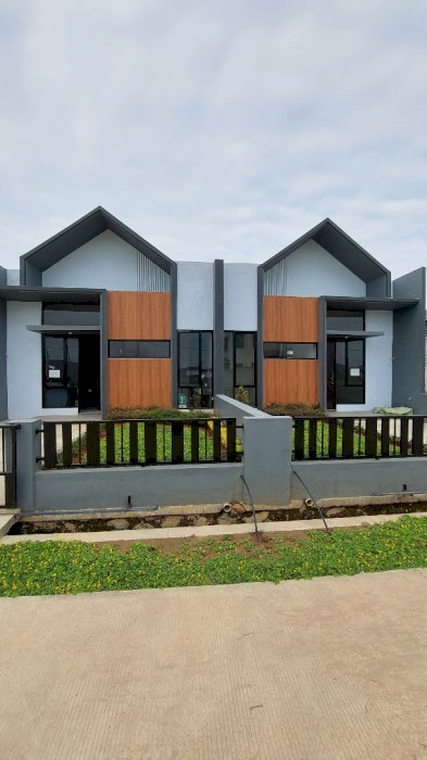 Rumah minimalis modern Bogor view alam pegunungan