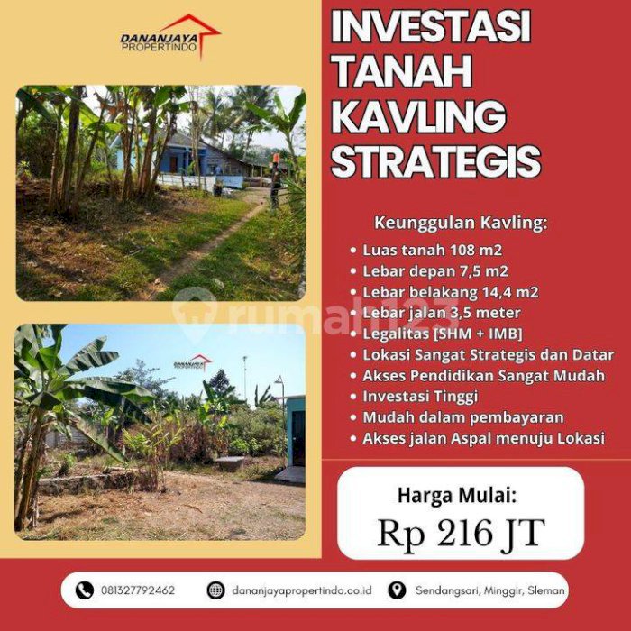 Miliki Kavling Impian Dekat Wisata Dan Pendidikan